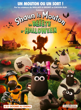 Affiche du film Shaun le Mouton : La Bêêête d'Halloween