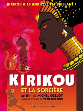 Affiche du film Kirikou et la sorcière