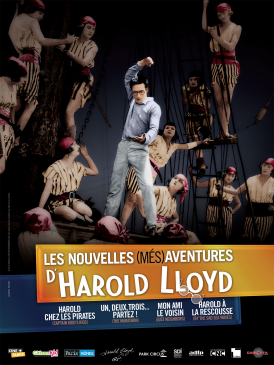 Affiche du film LES NOUVELLES MES AVENTURES D HAROLD LLOYD