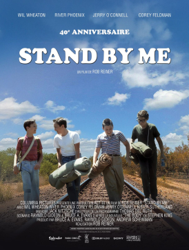 Affiche du film Stand by Me au cinéma Paradiso de St MArtin en Haut