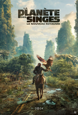 Affiche du film La Planète des Singes : Le Nouveau Royaume au cinéma Paradiso de St MArtin en Haut