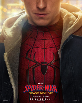 Affiche du film Spider-Man: Brand New Day au cinéma Paradiso de St MArtin en Haut