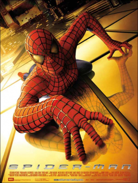 Affiche du film Spider-Man au cinéma Paradiso de St MArtin en Haut