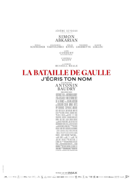 Affiche du film La Bataille de Gaulle - Partie 2 : J’écris ton nom