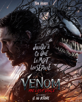 Affiche du film Venom: The Last Dance au cinéma Paradiso de St MArtin en Haut