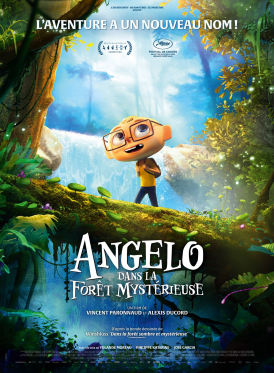 Affiche du film Angelo dans la forêt mystérieuse au cinéma Paradiso de St MArtin en Haut