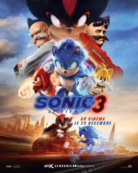 Affiche du film Sonic 3 - le film