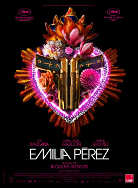 Affiche du film Emilia Perez au cinéma Paradiso de St MArtin en Haut