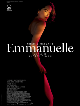 Affiche du film Emmanuelle au cinéma Paradiso de St MArtin en Haut