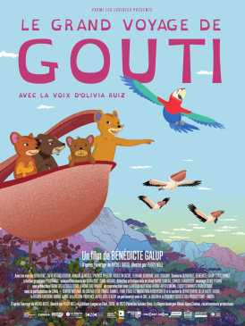 Affiche du film Le Grand voyage de Gouti au cinéma Paradiso de St MArtin en Haut