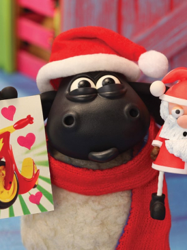 Affiche du film L'Incroyable Noël de Shaun le mouton