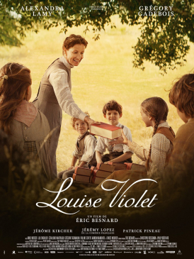 Affiche du film Louise Violet au cinéma Paradiso de St MArtin en Haut