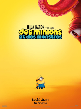 Affiche du film Des Minions et des monstres
