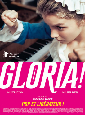 Affiche du film Gloria! au cinéma Paradiso de St MArtin en Haut