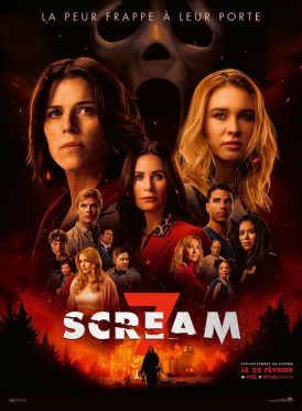 Affiche du film Scream 7 au cinéma Paradiso de St MArtin en Haut