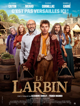 Affiche du film Le Larbin au cinéma Paradiso de St MArtin en Haut