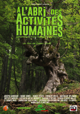 Affiche du film A l'abri des activitÃ©s humaines