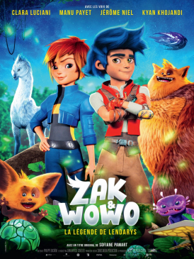 Affiche du film Zak & Wowo, la légende de Lendarys au cinéma Paradiso de St MArtin en Haut