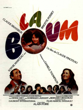 Affiche du film La Boum au cinéma Paradiso de St MArtin en Haut