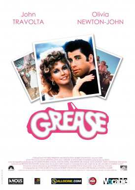 Affiche du film Grease au cinéma Paradiso de St MArtin en Haut