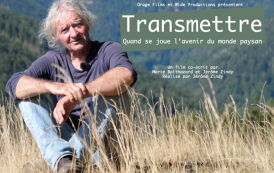 Affiche du film Transmettre, quand se joue lâavenir du monde paysan