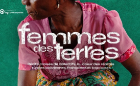 Affiche du film Femmes des Terres au cinéma Paradiso de St MArtin en Haut