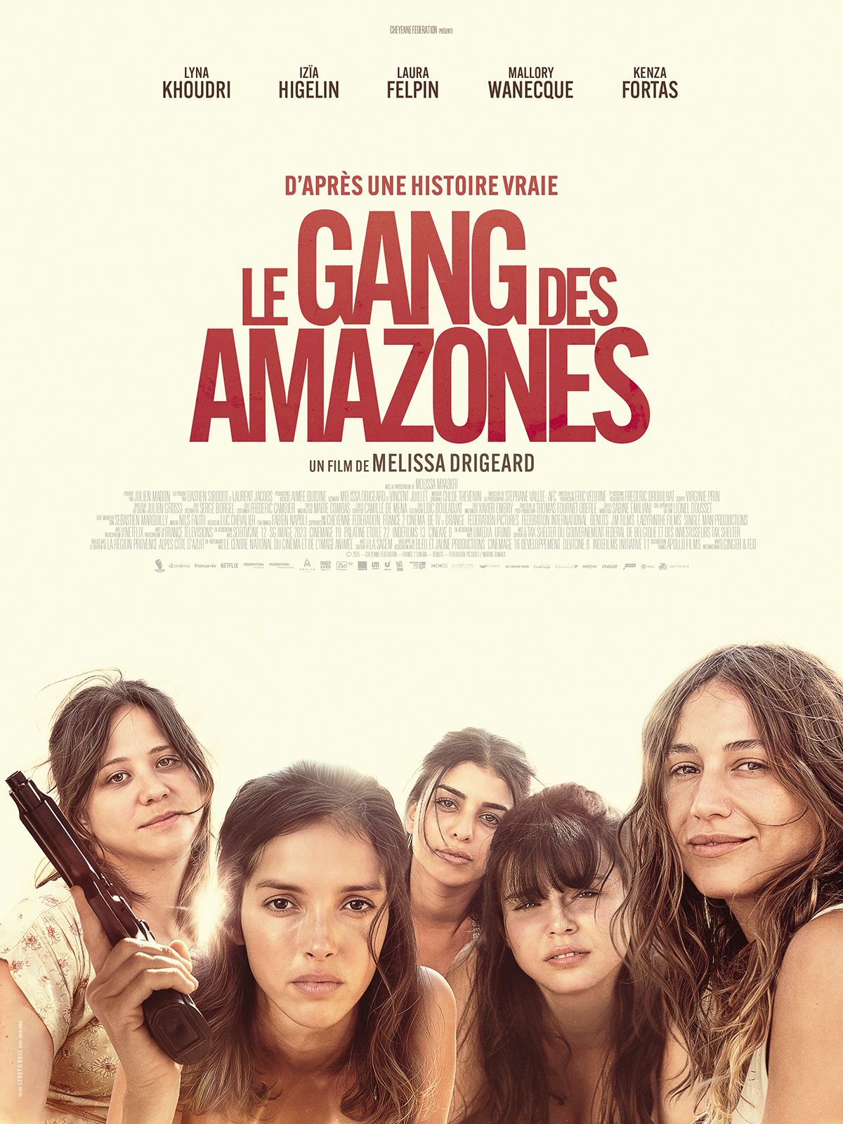 Affiche du film Le Gang des Amazones