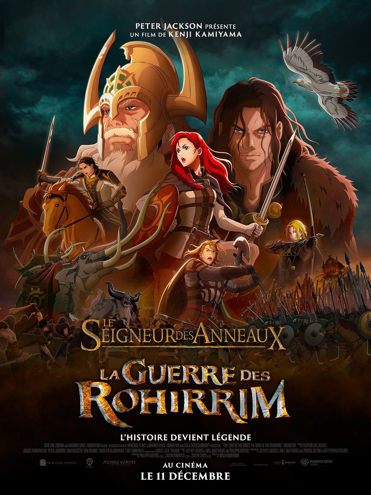 Affiche du film Le Seigneur des Anneaux : La Guerre des Rohirrim