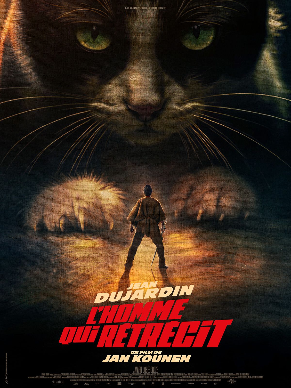 Affiche du film L'Homme qui rétrécit