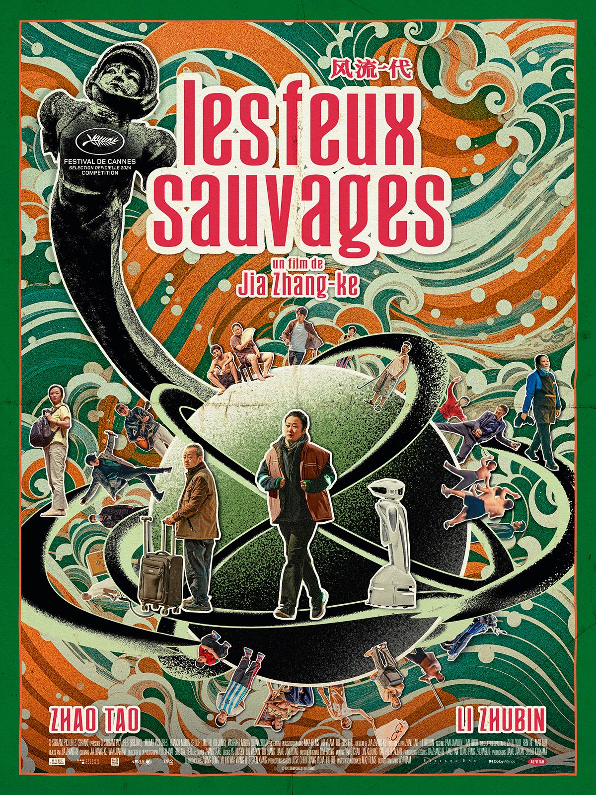 Affiche du film Les Feux sauvages