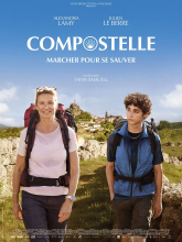 Affiche du film Compostelle au cinéma Paradiso de St MArtin en Haut