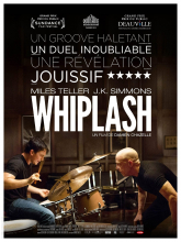 Affiche du film Whiplash au cinéma Paradiso de St MArtin en Haut
