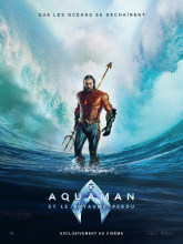 Affiche du film Aquaman et le Royaume perdu au cinéma Paradiso de St MArtin en Haut