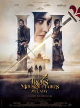 Affiche du film Les Trois Mousquetaires: Milady au cinéma Paradiso de St MArtin en Haut