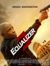Affiche du film Equalizer 3 au cinéma Paradiso de St MArtin en Haut