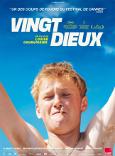 Affiche du film Vingt dieux au cinéma Paradiso de St MArtin en Haut